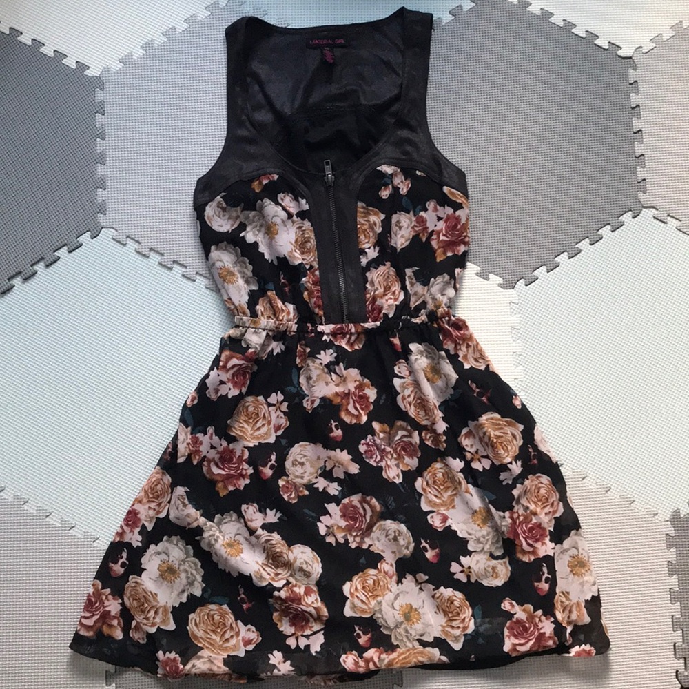 Material Girl Rose Skull Dress